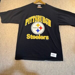 Vintage 1997 Pittsburgh Steelers Greg Lloyd 95 Shirt Sport Attack Mens Large Blk